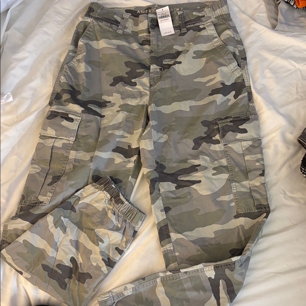 American Eagle Outfitters Camouflage Cargo Pants